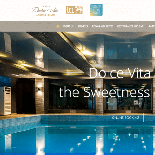 Hotel Website - DolceVita LTI